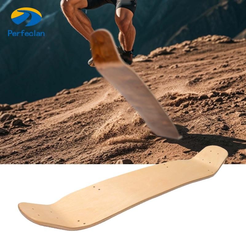 Perfeclan Blank Skateboard Deck Friendly การก่อสร้างที่ทนทานเปลี่ยน Mountainboard Deck Kiteboard Dec
