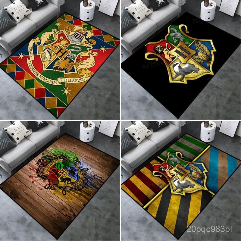 Harry Potter Carpet Academy of Witchcraft American Vintage Living Room Sofa Carpet Bedside Rug Non s