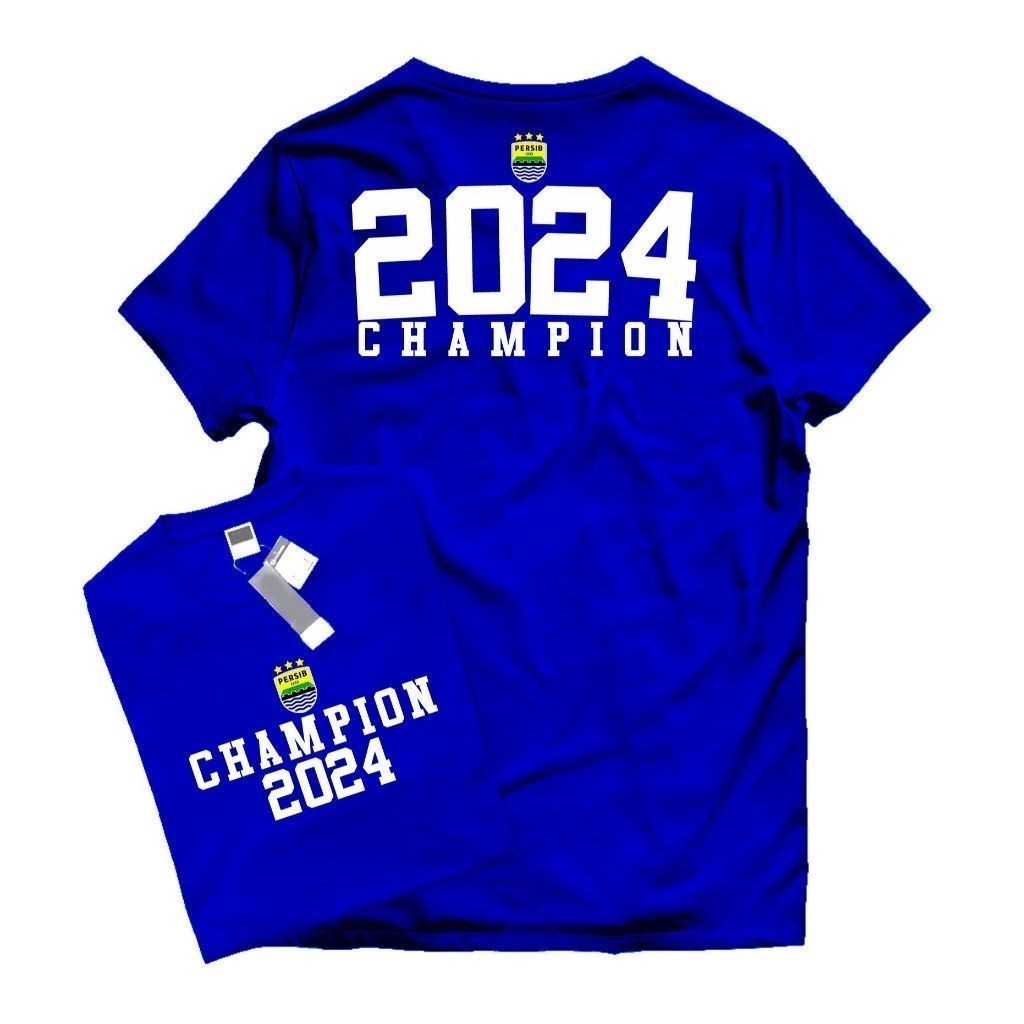 DarjoClothing T-Shirt Shop - Persib Bandung CHAMPION 2024 Maung Bandung Bobotoh Premium T-Shirt