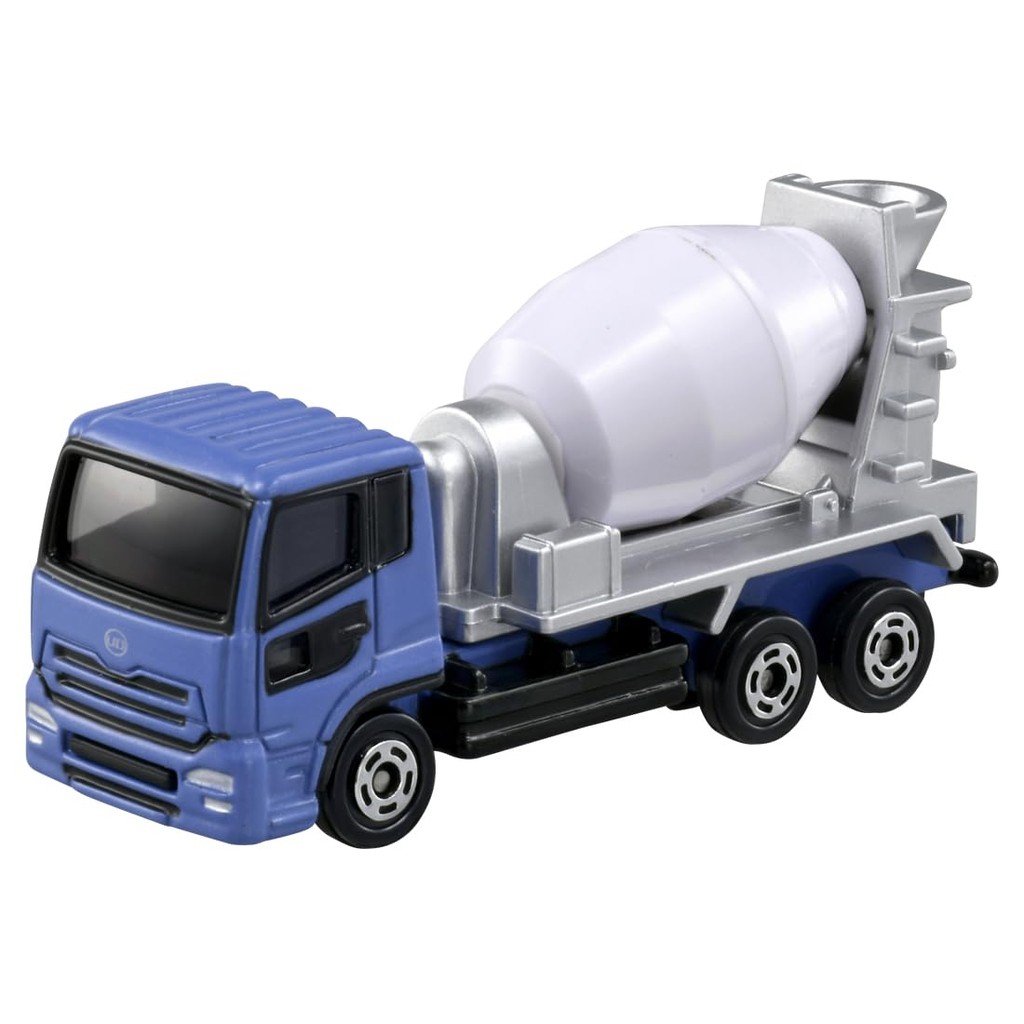 Takara Tomy Tomica No.053 UD Trucks Quon Mixer Truck (Box) Mini Car Toy for Ages 3 and Up