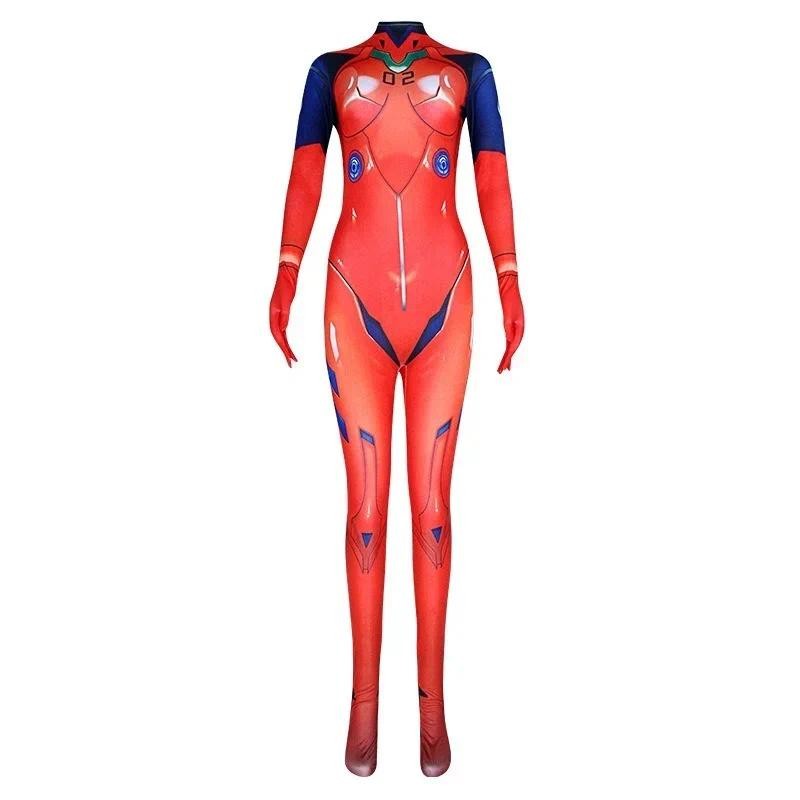 GSexy Lingerie Anime EVA. Cosplay Costumes Bodysuit Asuka Tights Maillot Ayanami Langley Hallowen Pa
