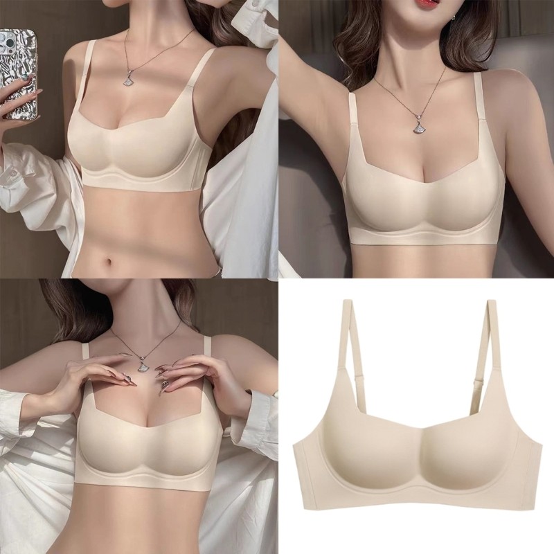 Camp Push Up Bra Underwire ทุกวัน Bra Bras Full Coverage Bras สําหรับผู้หญิง