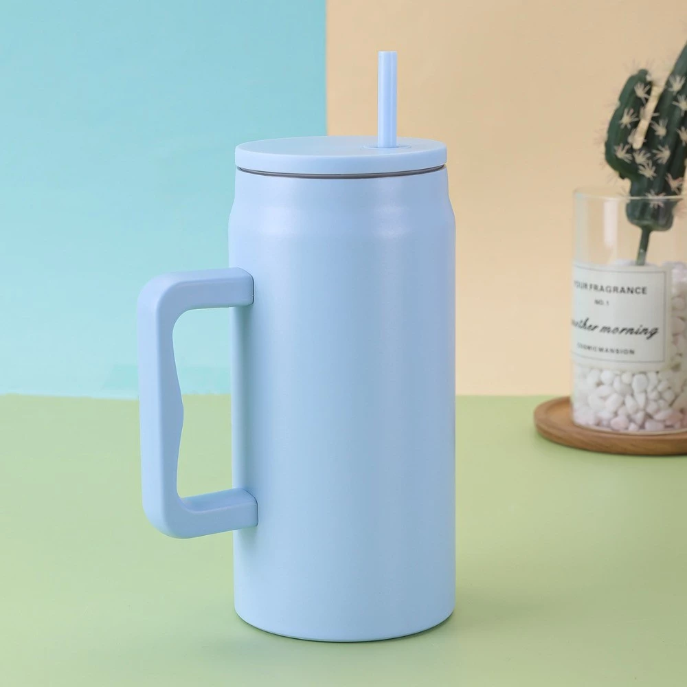 FLORIXX แก้วเก็บอุณหภูมิ 50oz 1500ml พร้อมหูหิ้วและฝาฟาง thumbnail 4