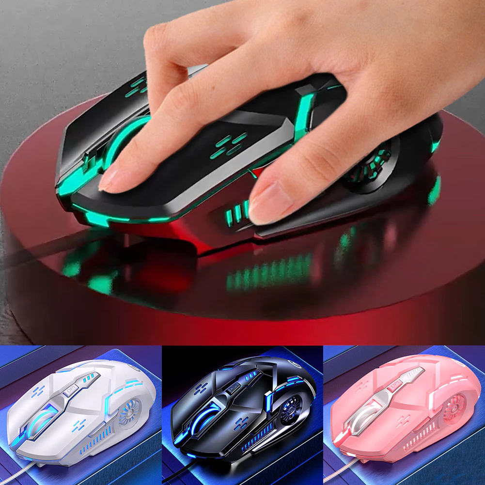 เมาส์เล่นเกม G5 6D 4Speed DPI RGB แบบมีสาย thumbnail 10