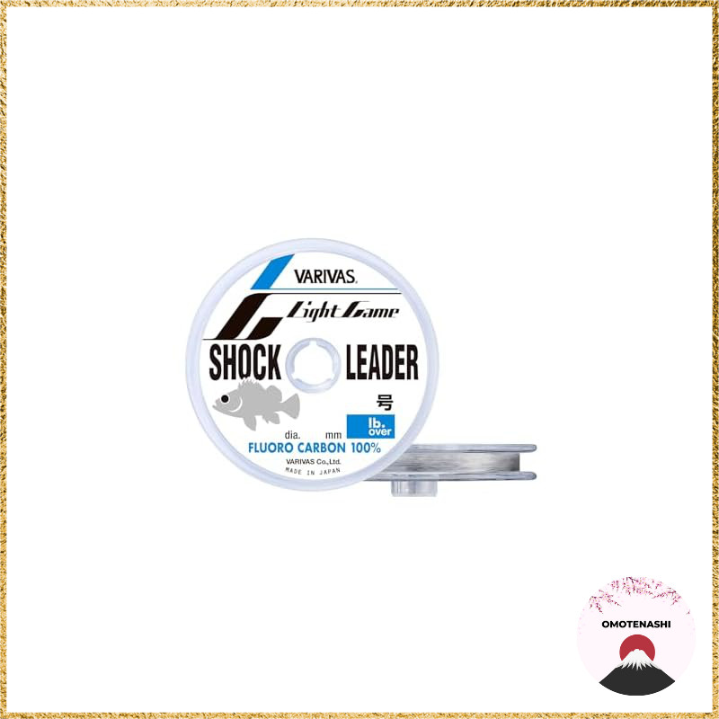 Varivas light game shock leader fluorocarbon 30m size 0.8 (3lb over)