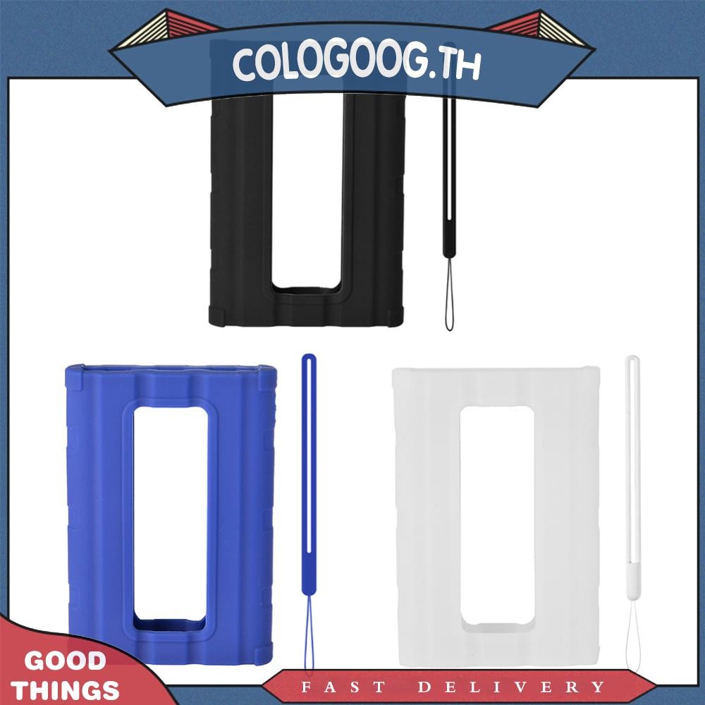 [colog.th] เคสซิลิโคนฝาครอบป้องกันป้องกันการล่มสลายสําหรับ Samsung T7 Shield Portable SSD