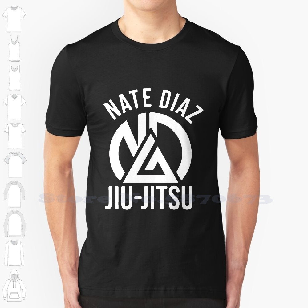 Nate Diaz Jiu-Jitsu Cool Design เสื้อยืดอินเทรนด์ Tee Nate Diaz Im Not Surprised Stockton 209 Nick D
