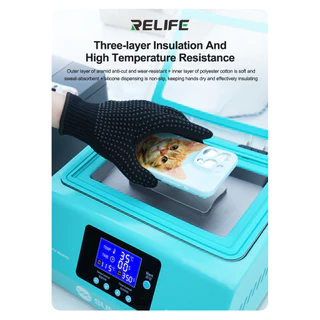 ถุงมือทนอุณหภูมิสูง Insulated and high temperature resistant gloves RL-063A