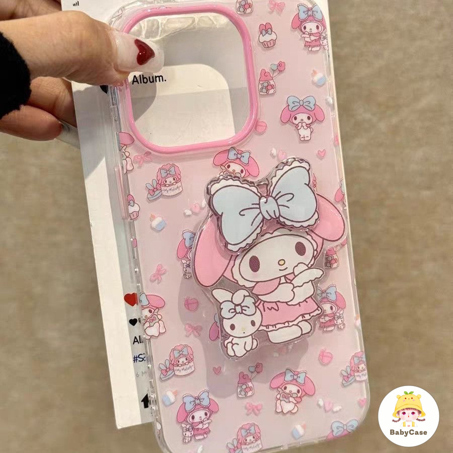 เคส Oppo A17 A38 A15 A16 A7 A57 A16K A17k A76 A9 A58 A74 A16E A3S A54 A52 A77 A53 Reno 10 11 8T ปกเมโลดี้ Kuromi หวาน