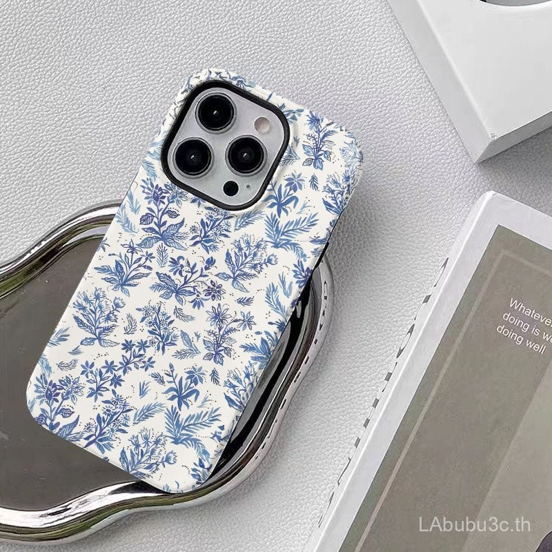 ดอกไม้เล็กๆดอกไม้กรณีโทรศัพท์ iPhone บังคับ iphone11/15 promax/ 13pro โทรศัพท์ case16 16pro 11/13/12/1315 14PROMAX 16PROMAX กันฝุ่นและป่นปี้ทน xr/ xsmax cute7/8PLUS PR