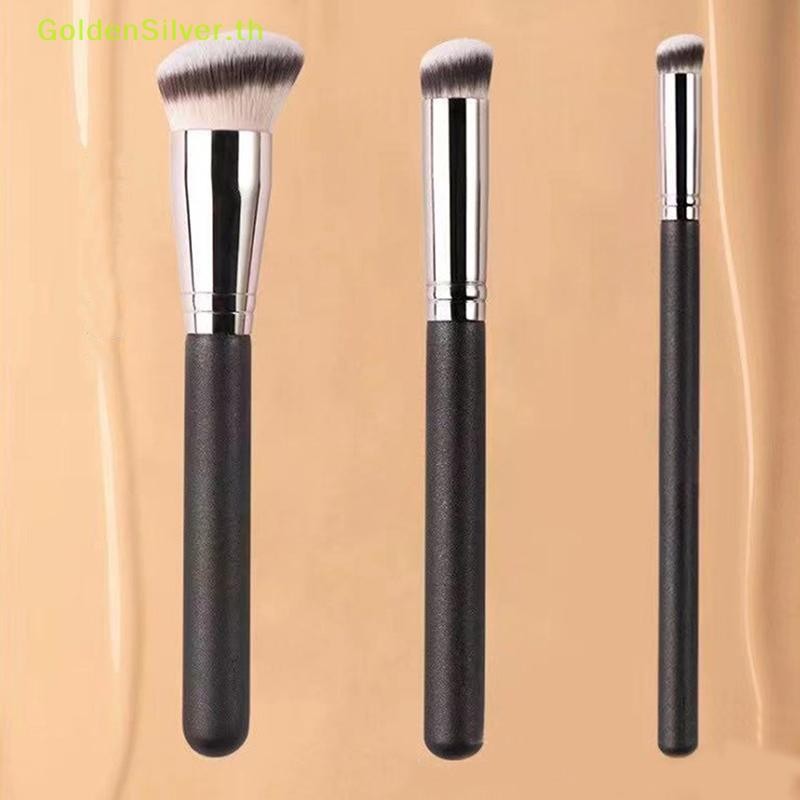 Goldensilver Foundation Concealer Brush Set แปรงแต่งหน้า 170 270 รองพื้นผมสังเคราะห์ TH