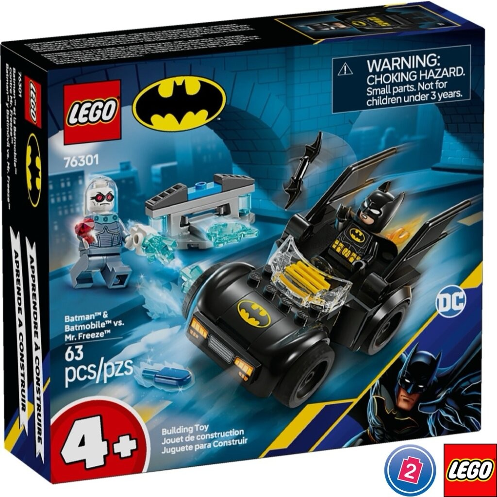 เลโก้ LEGO Super Heroes 76301 Batman & Batmobile vs. Mr. Freeze