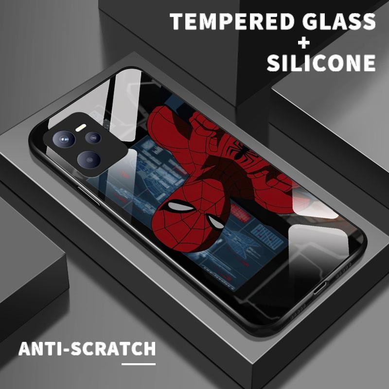 เหมาะสำหรับ Realme C35 7 Pro 2 Pro V13 5G กรณีโทรศัพท์มือถือป้องกันรอยขีดข่วนหลักฐานเคส Movies & Mus