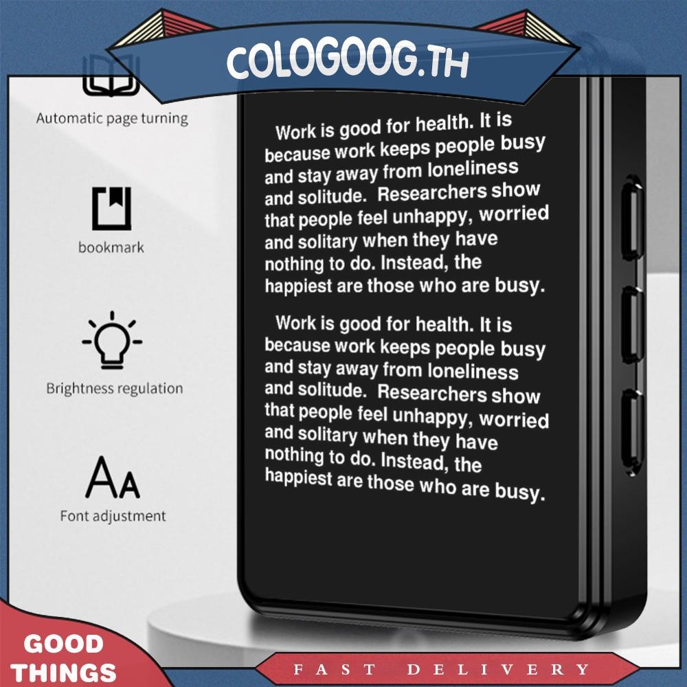 [colog.th] 8/16/32/64g MP3 Player 1.8 นิ้วหน้าจอสัมผัสเพลงเครื่องเล่น MP3 เสียงไฮไฟสําหรับเด็ก