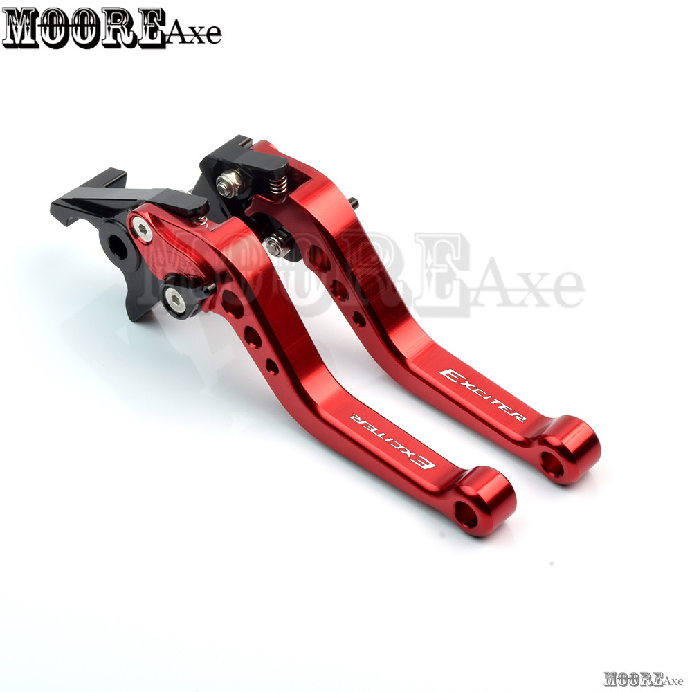 Mooreaxe สําหรับ Yamaha exciter 135 150 155 vva 2023 - 2025 มือเบรครถจักรยานยนต์ดัดแปลง CNC อลูมิเนียม 6-stage ปรับคลัทช์เบรคสั้น YSNJ01 T1