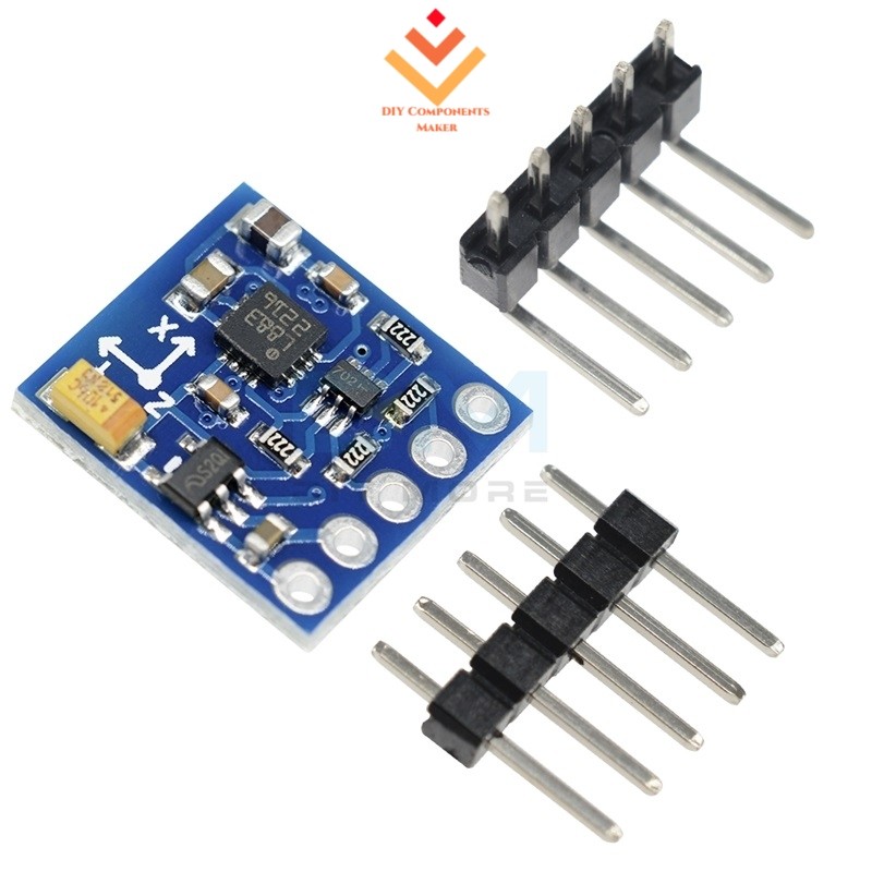 Gy-271 HMC5883L 3V-5V Triple แกนเข็มทิศ Magnetometer Sensor โมดูลสําหรับ Arduino