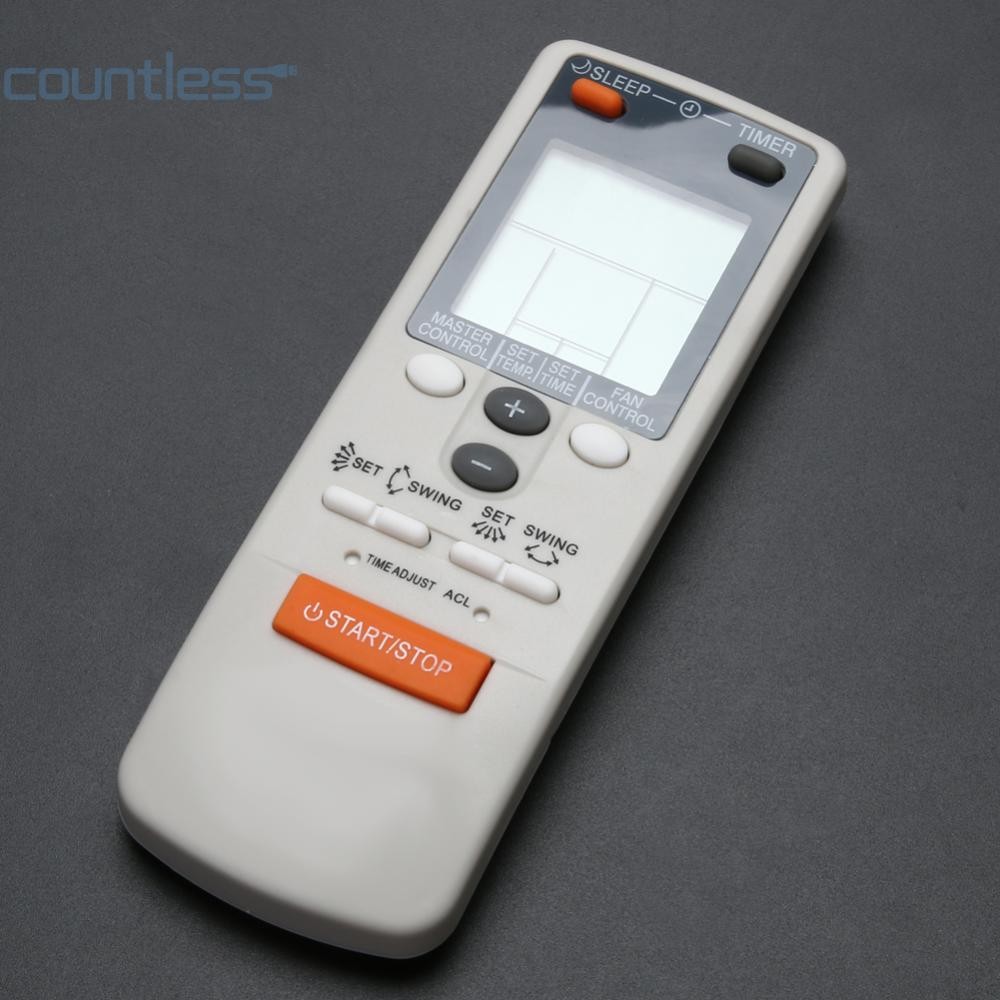 รีโมทคอนโทรลเครื่องปรับอากาศสําหรับ Fujitsu AR-JW2 AR-DB2 AR-DB7 AR-HG1 AR-J *Z [ไร้เคาน์เตอร์]