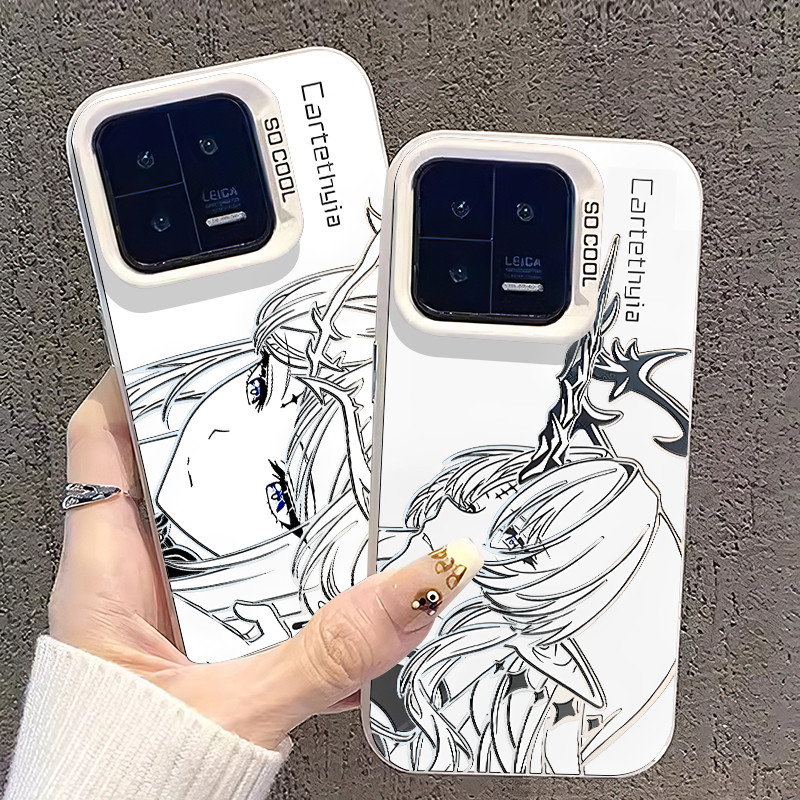 เคสโอโฟน Xiaomi และ Redmi เคส Wuthering Waves เคสโทรศัพท์ Cartethyia: การออกแบบกันลื่น IMD สําหรับ