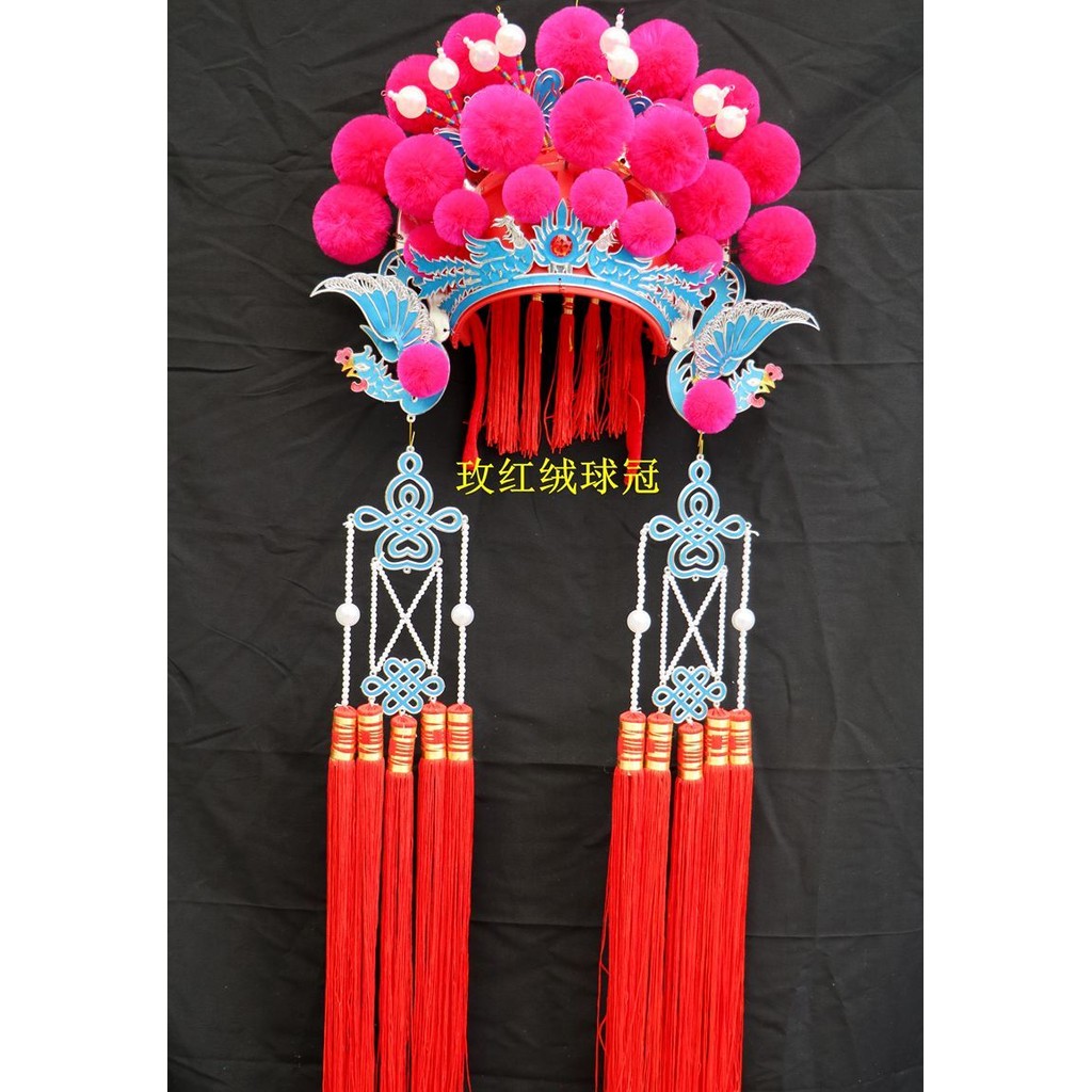 T อินเทรนด์ Phoenix Crown หมวกเจ้าสาว Headdress งานแต่งงาน Phoenix Crown Xia Crown ปักกิ่งละครละคร Phoenix C - รูปที่ 7