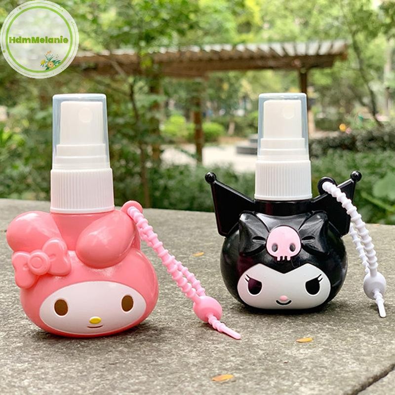 HDMM 50ml Sanrio Hello Kitty ขวด Kuromi My Melody Travel เครื่องสําอางแบบพกพาน้ําหอมแอลกอฮอล์กดบรรจุขวด TH