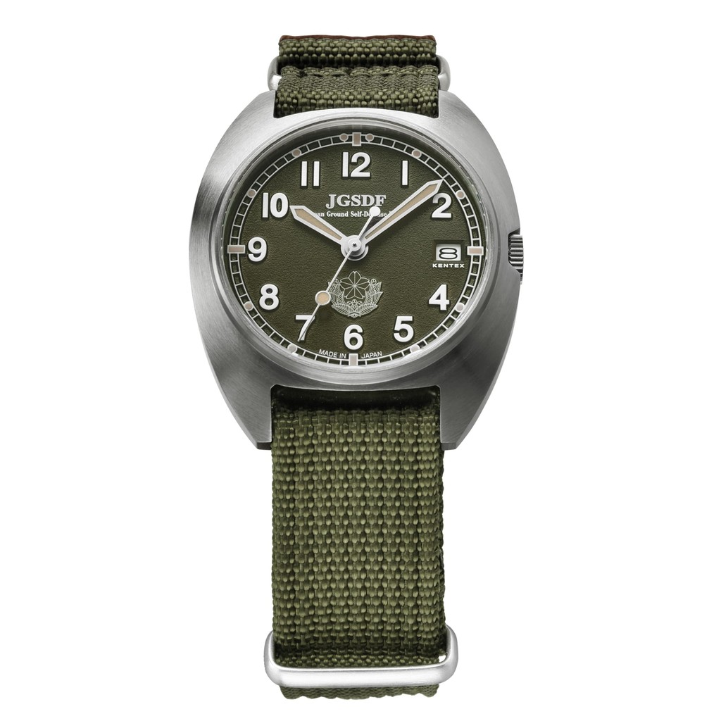 Kentex Watch JSDF Classic Standard Army S798M-01 Men's Green