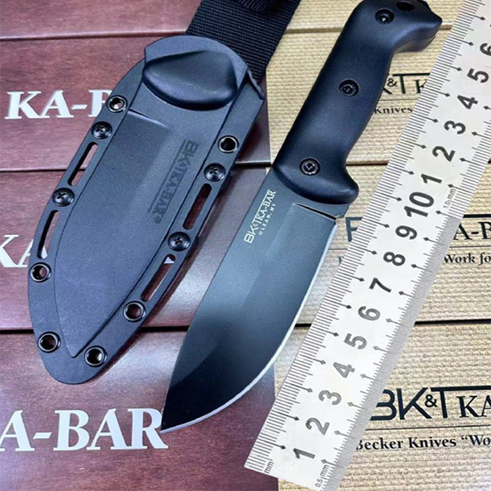 KA-BAR  BK2  มีดเดินป่า ตั้งแคมป์เดินป่ากลางแจ้ง