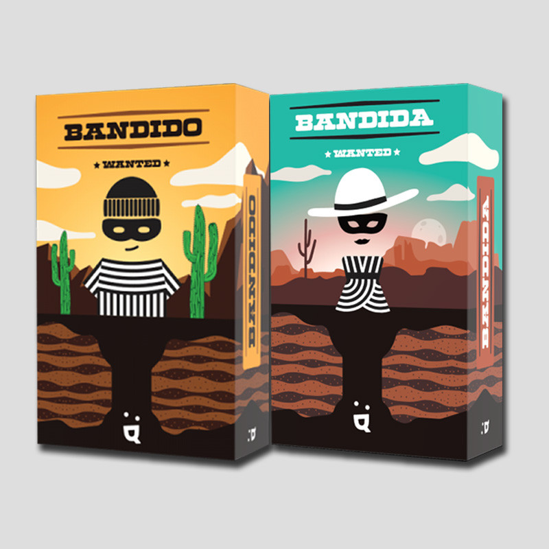 เกมการ์ด Bandido Bandida เกมกลยุทธ์สนุกสําหรับเกมครอบครัวเกมกระดานร่วมมือกลางคืน Party