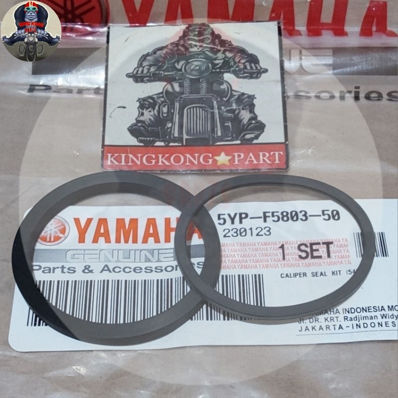 ซีลยางลูกสูบซีลด้านหน้า caliper nmax vega r ใหม่ zr rr jupiter z ใหม่ 115 force 1 original 5YP-F5803