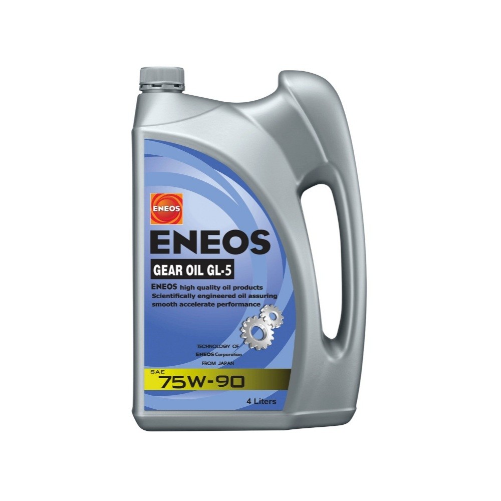 ENEOS GEAR OIL GL-5 SAE 75W-90 น้ำมันเกียร์ เอเนออส GL5 1L 4L 1 4 ลิตร เกียร์และเฟืองท้าย 75W90