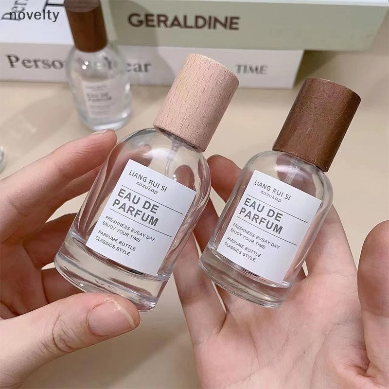 Nly 20ml 50ml คริสตัลหรูหราไม้แก้วขวดน้ําหอม Vintage ที่ว่างเปล่าแบบพกพาเดินทางรีฟิล Atomizer ผู้หญิง N