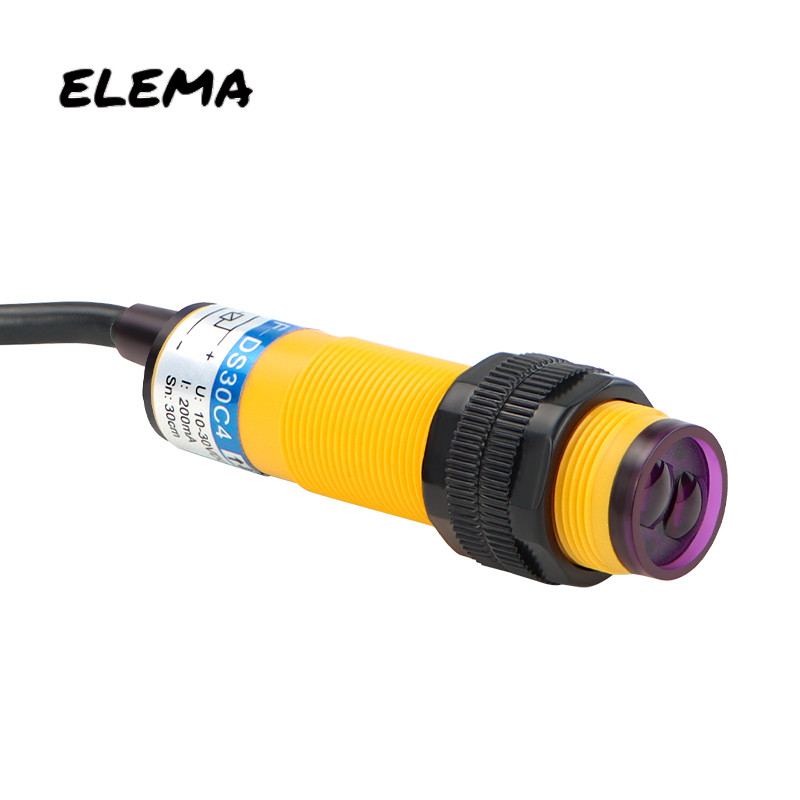 E3f-ds30c4 C2 Proximity switch Photoelectric sensor switch DS100C4 DS30Y1 Y2 NPN NC NO Detection Ran