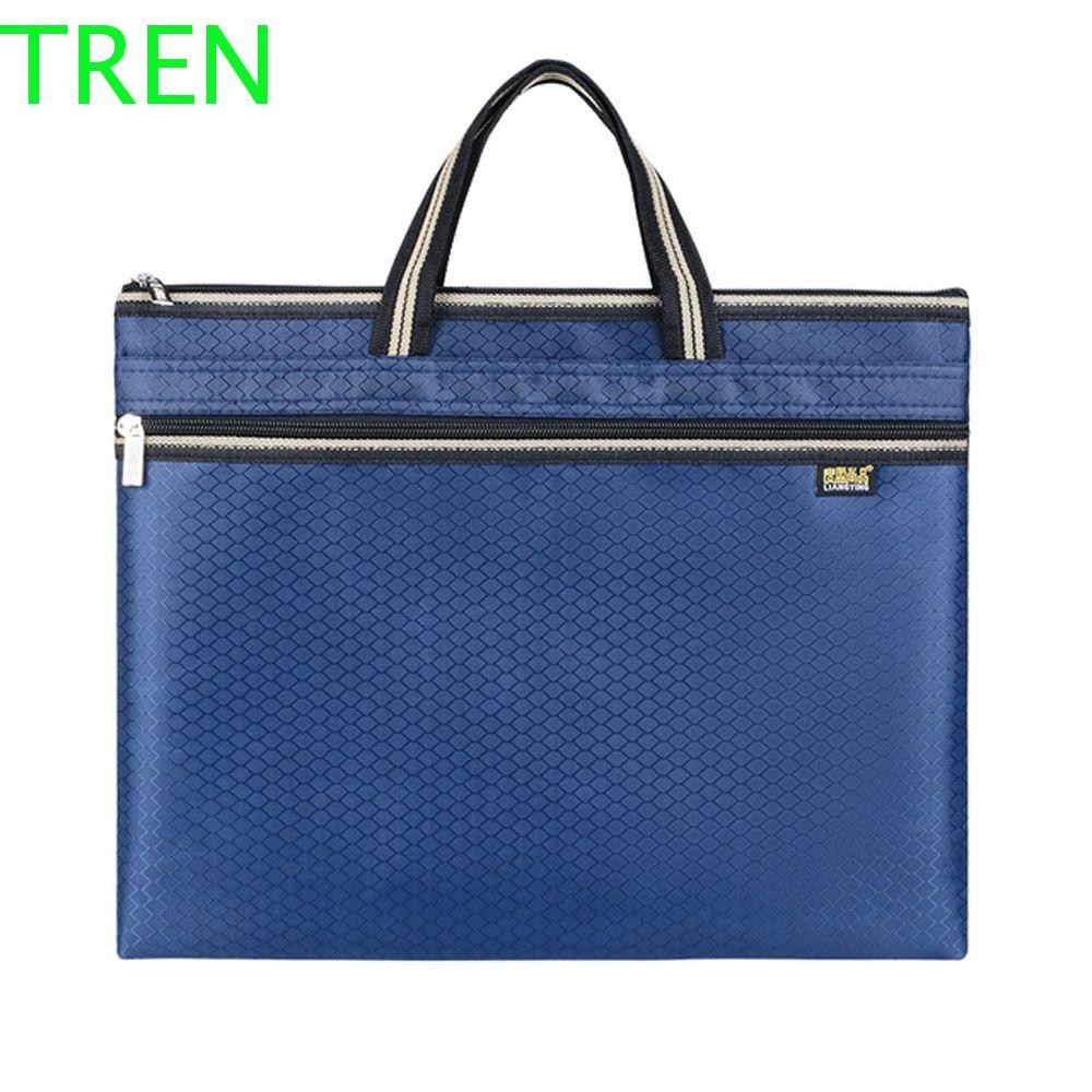 ร่องลึก ก4 กระเป๋าเอกสารผ้าใบแบบพกพาฟิลลิ่งผลิตภัณฑ์ออแกไนเซอร์กระเป๋ากระเป๋าเอกสารแฟ้มกระเป๋าออแกไนเซอร์แพคเกจ