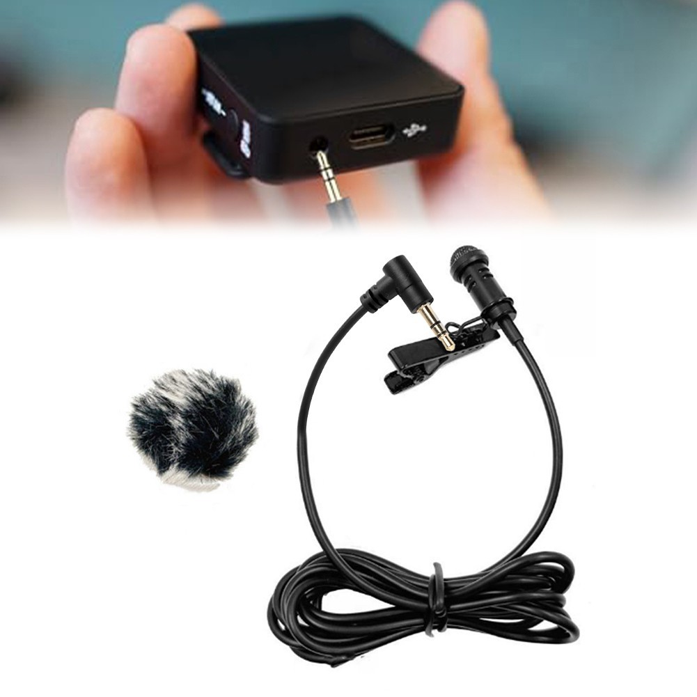 ไมโครโฟนแบบหนีบเสื้อสําหรับ goPro สําหรับ DJL และระบบไร้สายอื่นๆความต้องการด้วยเสียง