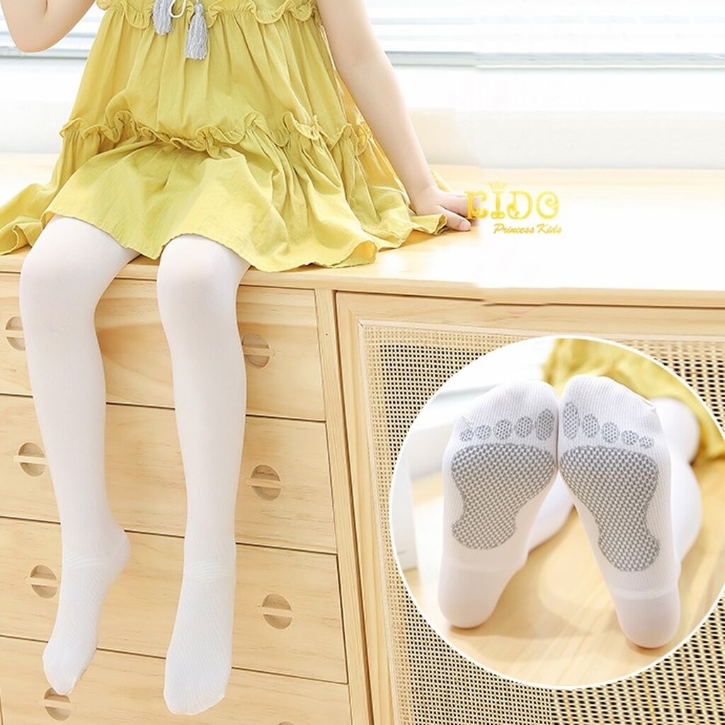 ถุงน่องเด็ก(มีหน้าร้านอยู่รัชดา)L236 สีขาว