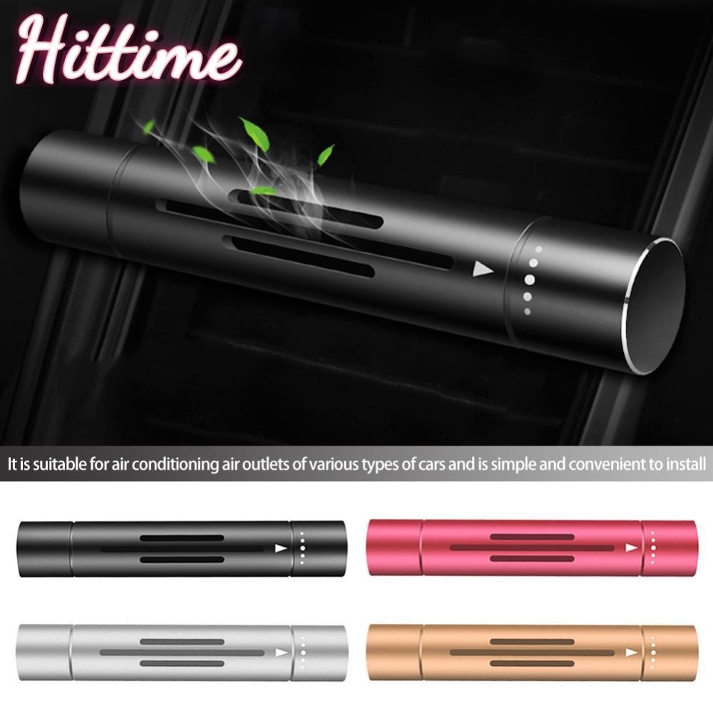 Hittime รถ Air Outlet คลิปน้ําหอมเครื่องปรับอากาศจี้ Aroma Lasting Fragrance Aromatherapy Auto Air Freshener L8W9