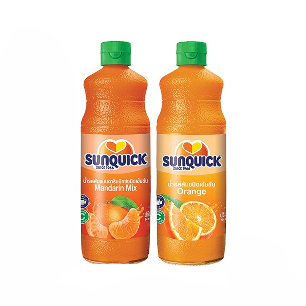 Sunquick orange mix ซันควิกน้ำส้มธรรมชาติเข้มข้น มีให้เลือก 2 ขนาด (300/700ml) - รูปที่ 3
