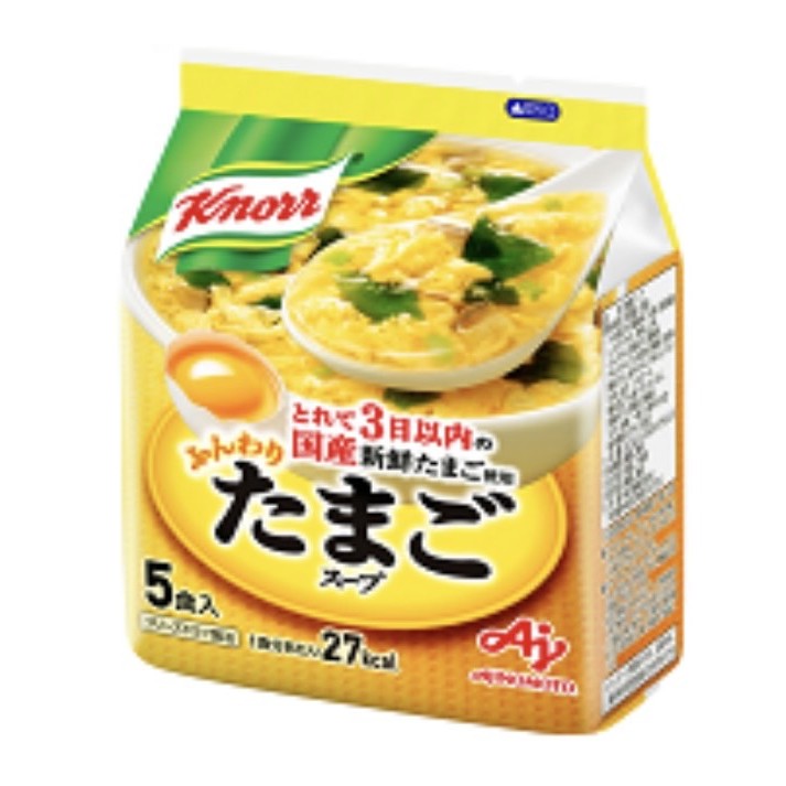 Knorr Tamago Soup (คโนร์ ทามาโกะ ซุป) 5 ซองพร้อมชง