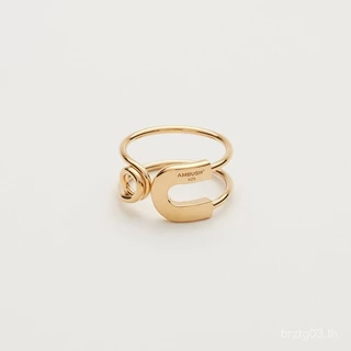 ♥♥แนะนำสิ่งดีๆ♥♥แหวนเข็มกลัดเพื่อความปลอดภัยของ ambush แหวนนิ้วชี้แบบปรับได้แบบเปิดแบบย้อนยุคสำหรับผู้ชายและผู้หญิงที่นิยมในโลกออนไลน์♥♥