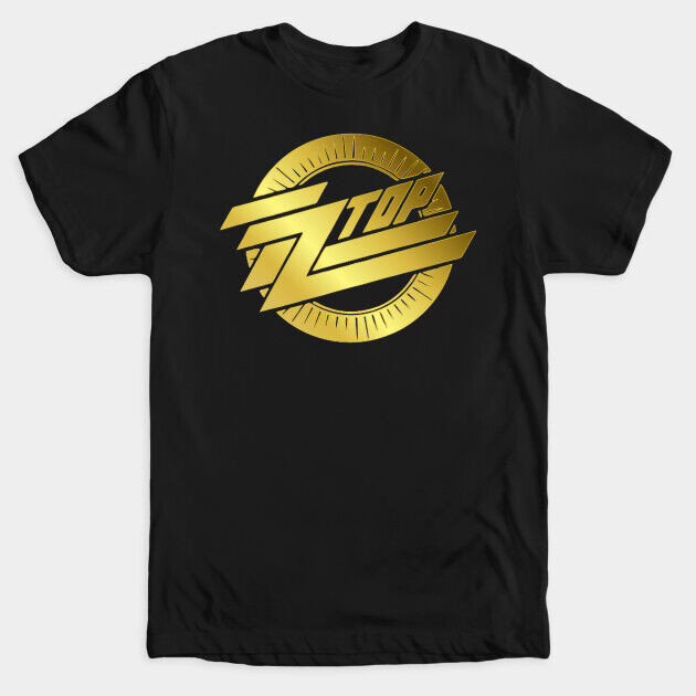 Zz Top Gold Logo Vintage Sharp Dressed Man I Thank You Rock และ Roll T Shirt