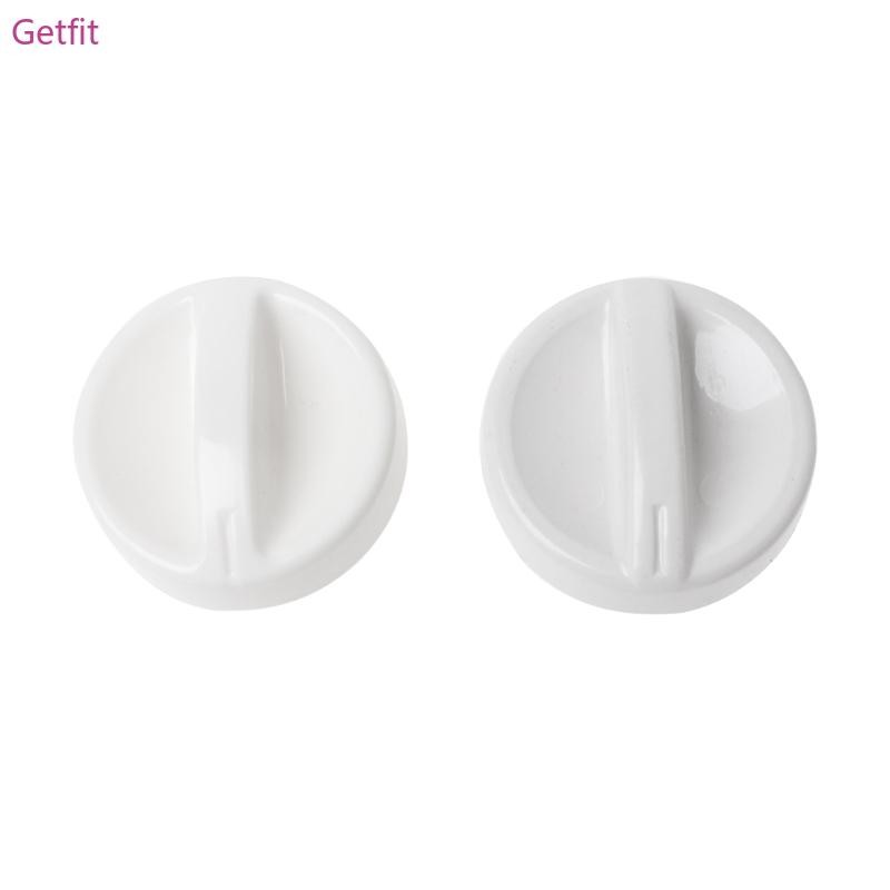 Getf 2 ชิ้น Universal เตาอบไมโครเวฟพลาสติก Spool Rotary Knob Timer สวิทช์ควบคุมใหม่