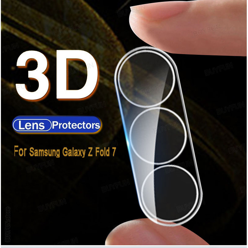 For Samsung Galaxy Z 7 5G HD Camera Screen Protector Tempered Glass 3D Lens Film 3/2/1/5 ชิ้น
