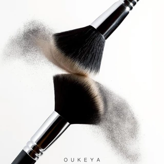 OUKEYA ชุดแปรงแต่งหน้า7ชิ้น สำหรับแต่งหน้า แถมกระเป๋าใส่แปรงทุกเซต