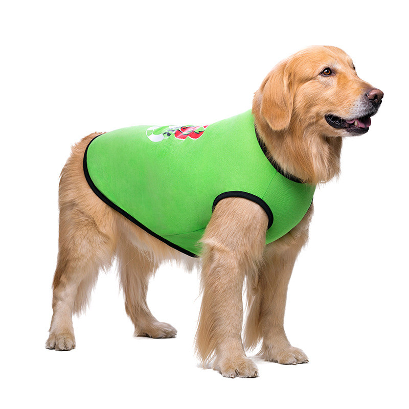Big Dog Clothes Thin Summer Wear VIP Akita Border Collie Golden Retriever Medium Large Dog Pet Cloth