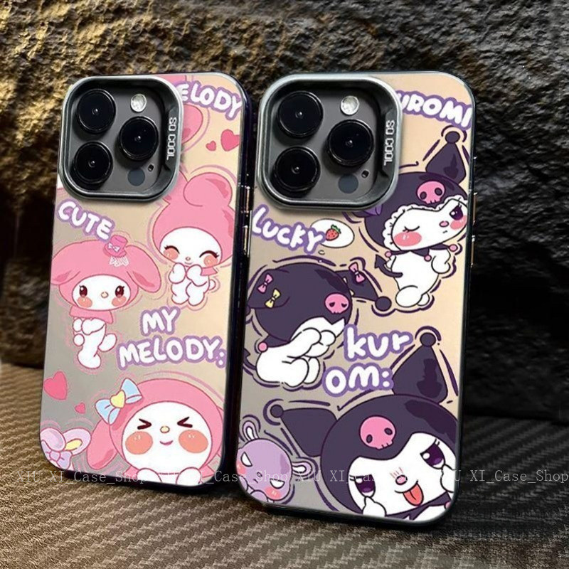 💖Styo💖เข้ากันได้กับ iPhone16 Pro Max 15 Pro Max iPhone 13 iPhone11 X XS XR 7p8p เคสโทรศัพท์เคสนุ่มน่ารัก-HLMSCY151