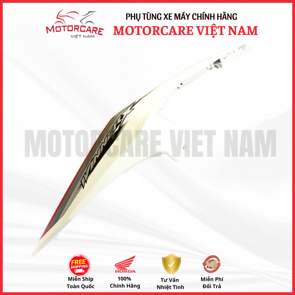 ของแท้ Honda NHB55 Winner X 2022+ พลาสติกแผงข้างหลังซ้าย (64450-K2P-V60ZB)