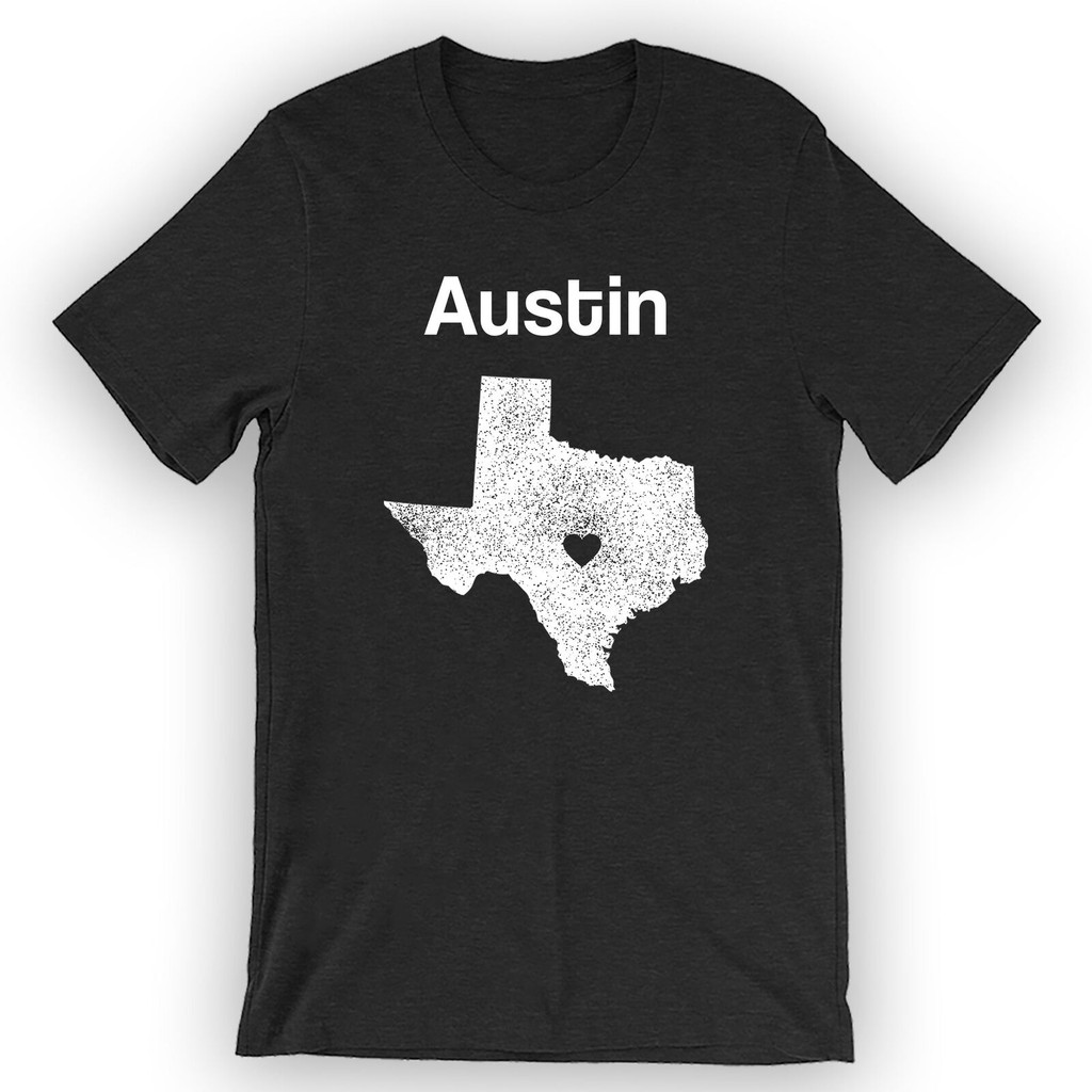เสื้อยืด Unisex Austin Texas Austin Tx
