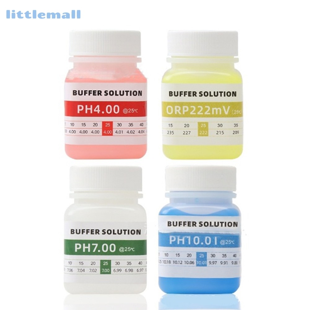 50ml PH Meter Standard Solution Calibration Kit 4.00/7.00/10.01/222mV ORP Tester