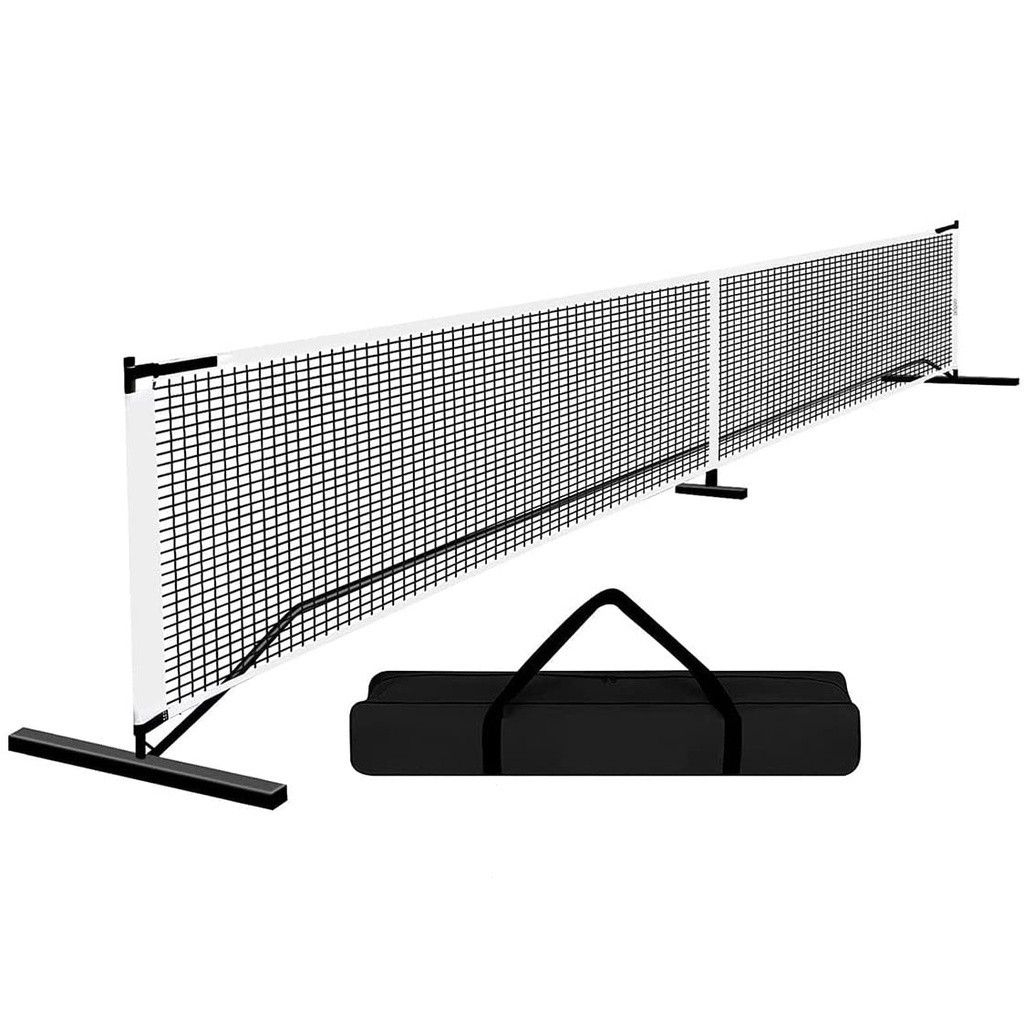 SG stock Fast Shippingpickicleball Nets แบบพกพากลางแจ้ง, 22 FT Pickleball Net USAPA ขนาดระเบียบ, ระบ