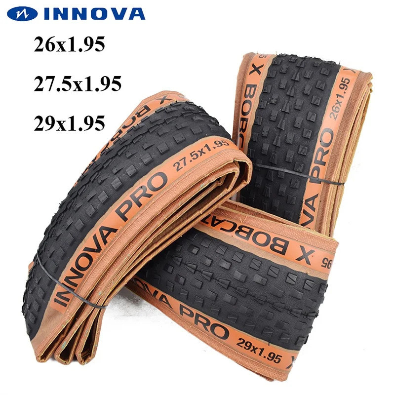 Innova pro ยางจักรยานเสือภูเขา 26*1.95 27.5*1.95 29*1.95 120tpi ยางจักรยานเบา X Bobcat 29er 27.5er 30-60 psi ขี่จักรยาน t