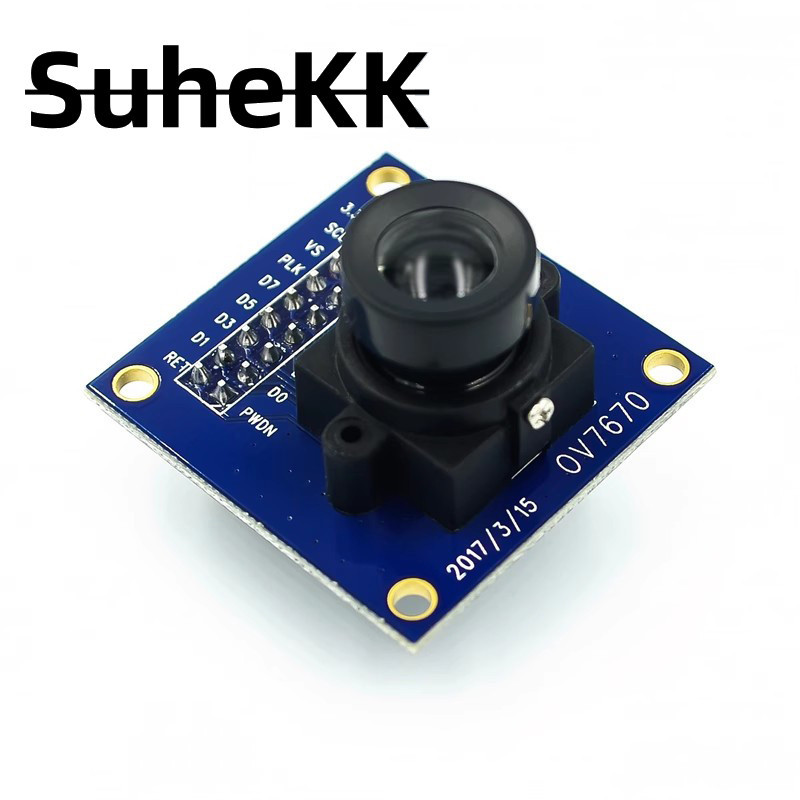 Ov7670 โมดูลกล้อง รองรับ VGA CIF จอแสดงผลควบคุมการเปิดรับแสงอัตโนมัติ active ขนาด 640X480 สําหรับ Ar